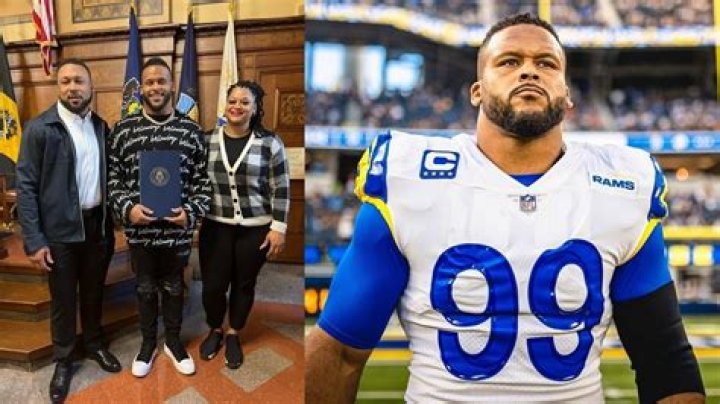 Aaron Donald Parents: Who Are Anita Goggins And Archie Donald? Family Tree And Ethnicity