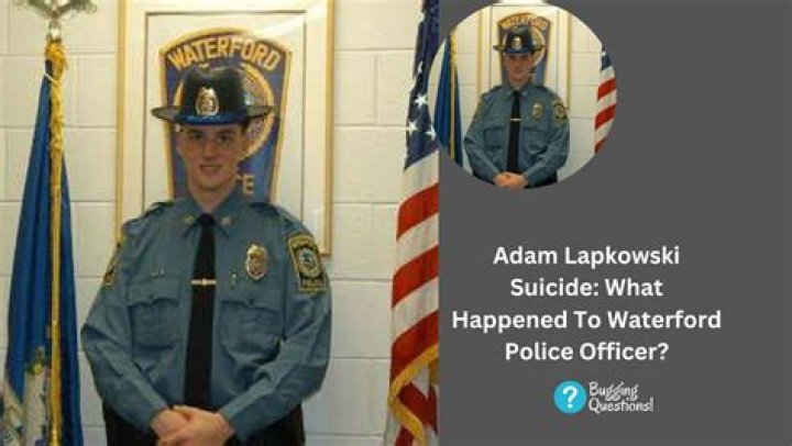 Adam Lapkowski | Suicide? Waterford Police Officer Death