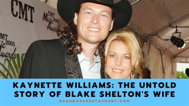 Blake Shelton’s ex-Wife Kaynette Williams Biography: Age, New Husband, Net Worth, Instagram, Height, Wikipedia, Wedding Dress