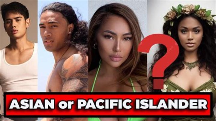 Difference between filipino and pacific islander