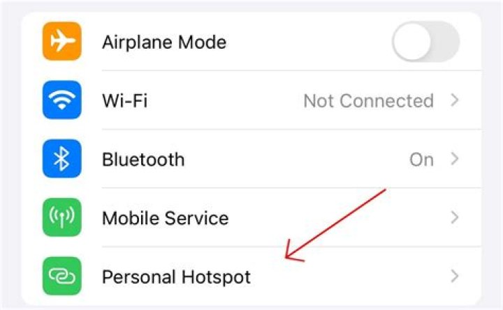 How to contact carrier for personal hotspot