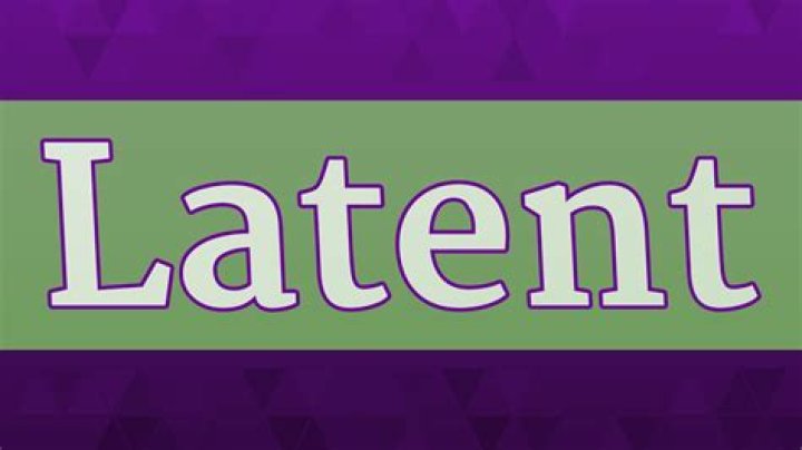How to pronounce latent