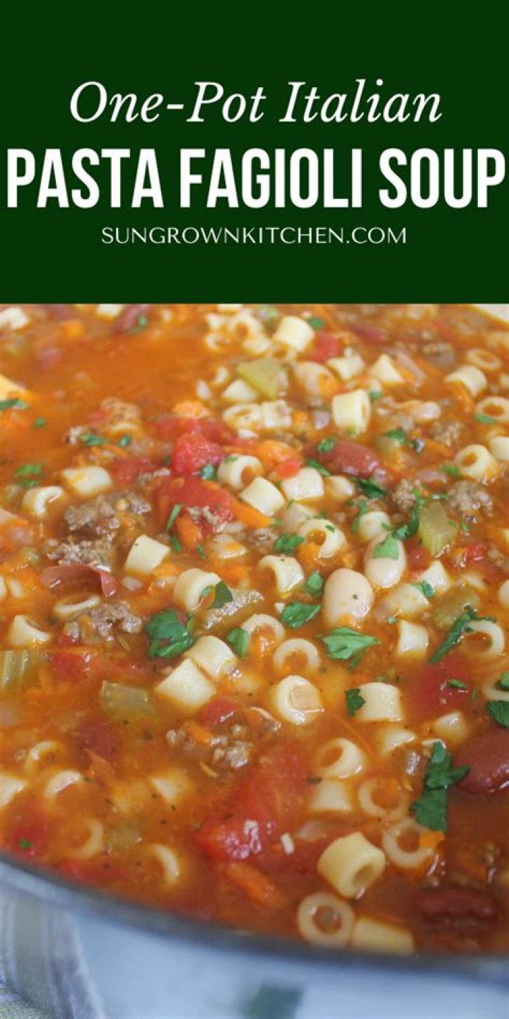 How to pronounce pasta fagioli