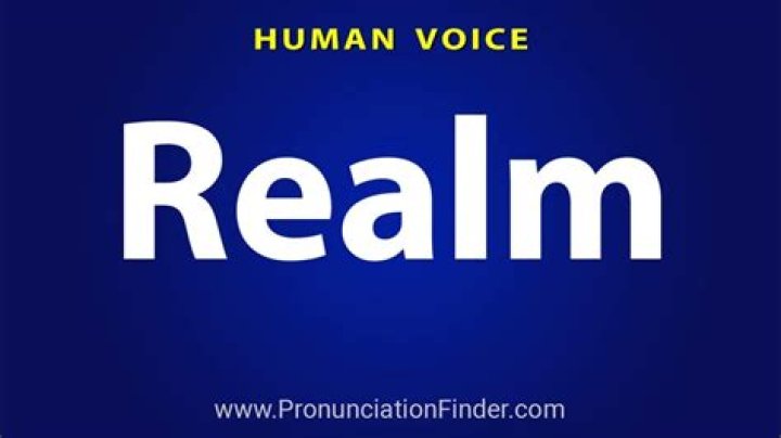 How to pronounce realm