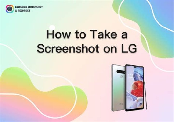 How to screenshot on lg phone