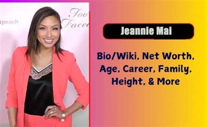 Jeannie Mai’s biography, net worth, fact, career, awards and life story