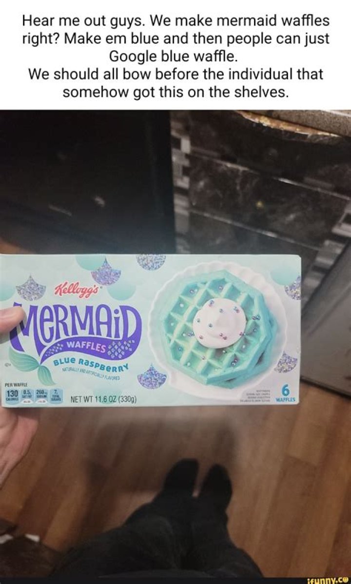 Mermaid Waffles Meme explained as funny snack goes viral