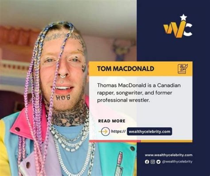 Tom Macdonald Bio/Wiki, Age, Height, Girlfriend, Rapper, Songs, and Net Worth