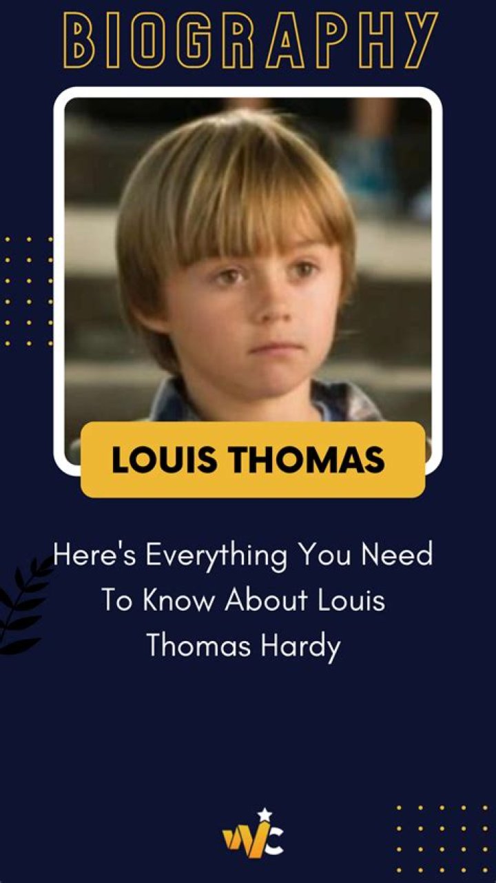 Who Is Louis Thomas Hardy? Truth About Tom Hardy’s Son